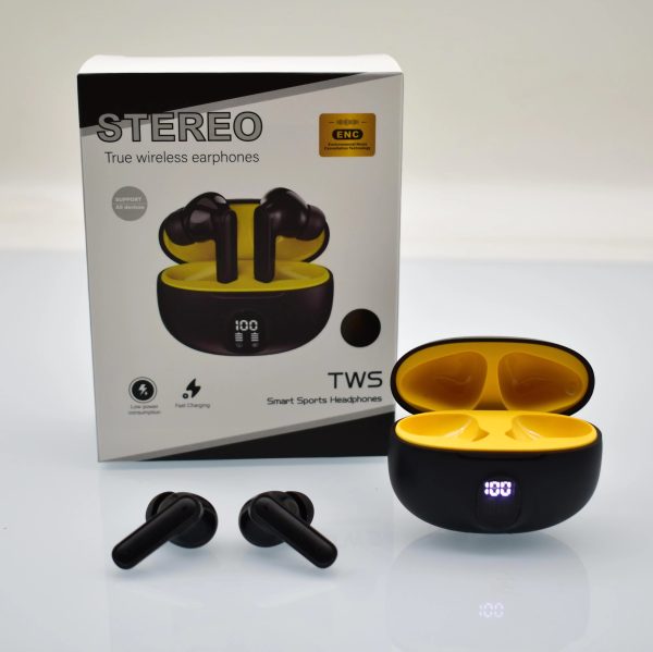 Wireless Bluetooth Earbuds | Mic In-ear Headphones With Led Display