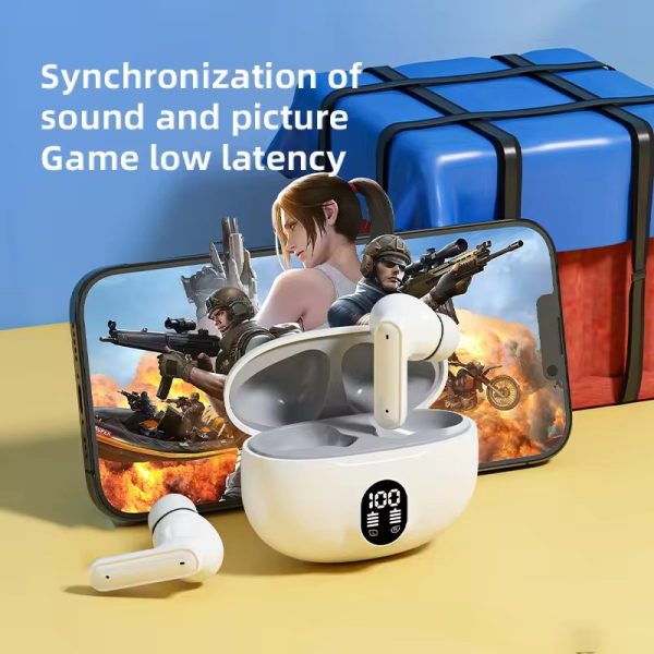 Wireless Bluetooth Earbuds | Mic In-ear Headphones With Led Display