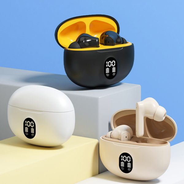 Wireless Bluetooth Earbuds | Mic In-ear Headphones With Led Display