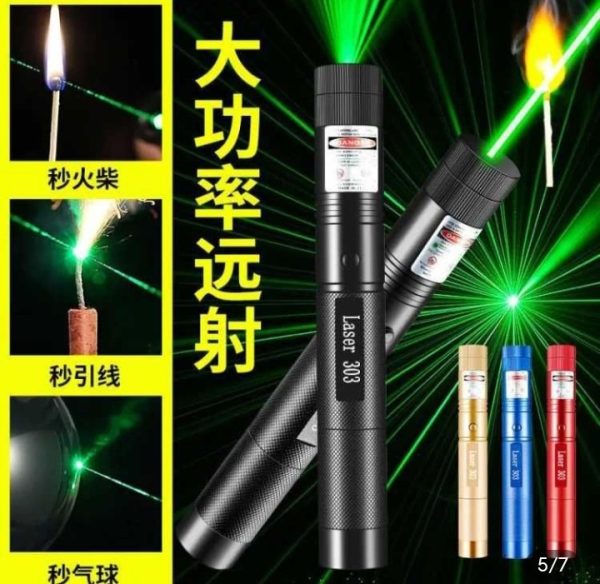 Rechargeable Powerful Green Laser Pointer Long Range 4+ Km