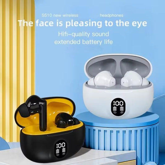 Wireless Bluetooth Earbuds | Mic In-ear Headphones With Led Display